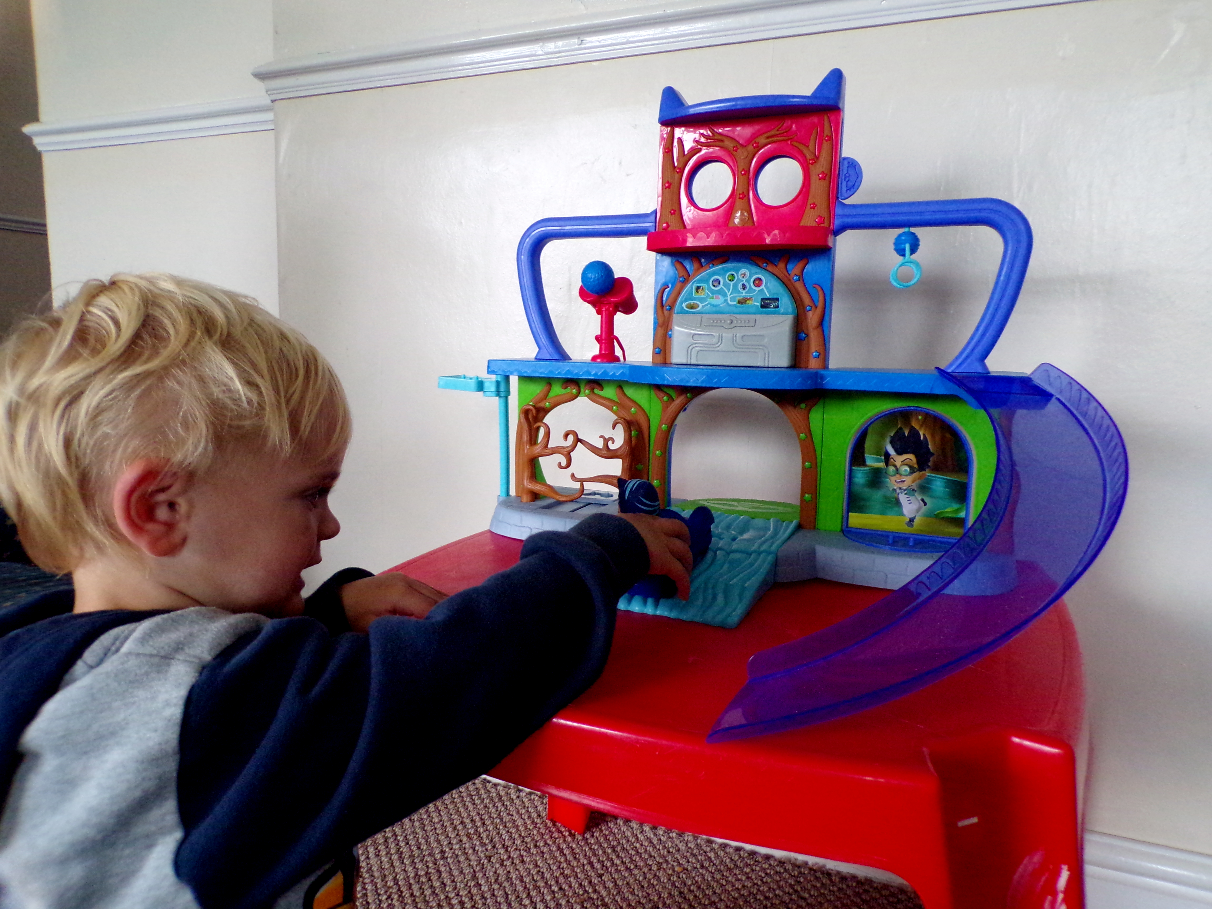PJ Masks Headquarters Playset Review Coffee Cake Kids