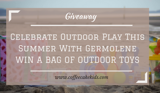 Celebrate Outdoor Play This Summer with Germolene | WIN A BAG OF OUTDOOR TOYS!!