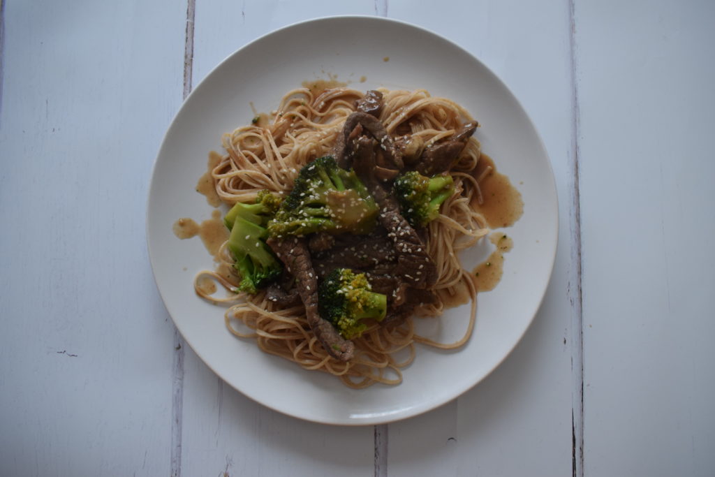 beef and broccoli stirfry