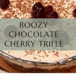 Boozy Black Cherry Trifle